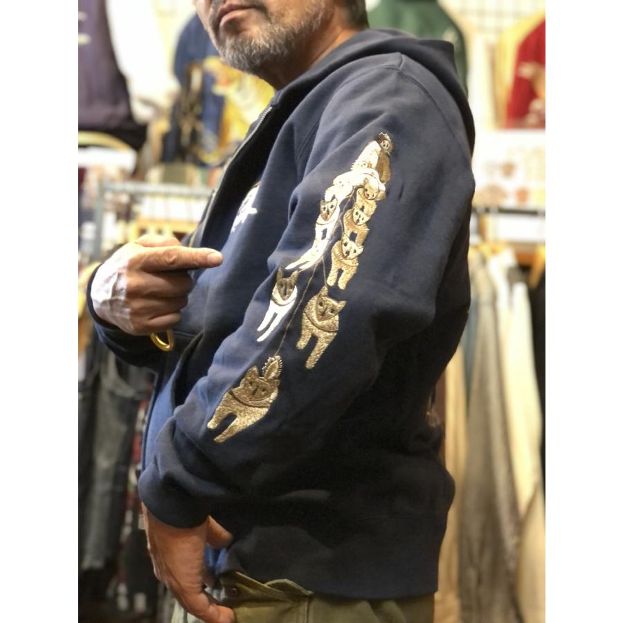 TAILOR TOYO テーラー東洋 SUKA ZIP PARKA EMBROIDERED “ALASKA