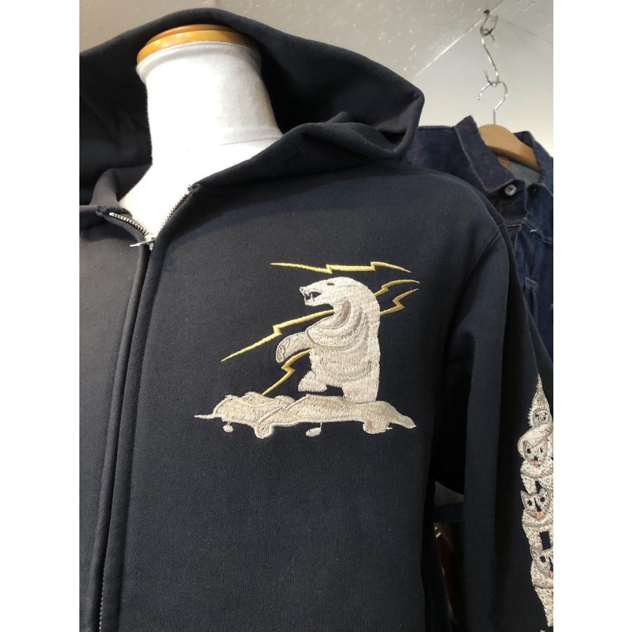 TAILOR TOYO テーラー東洋 SUKA ZIP PARKA EMBROIDERED “ALASKA