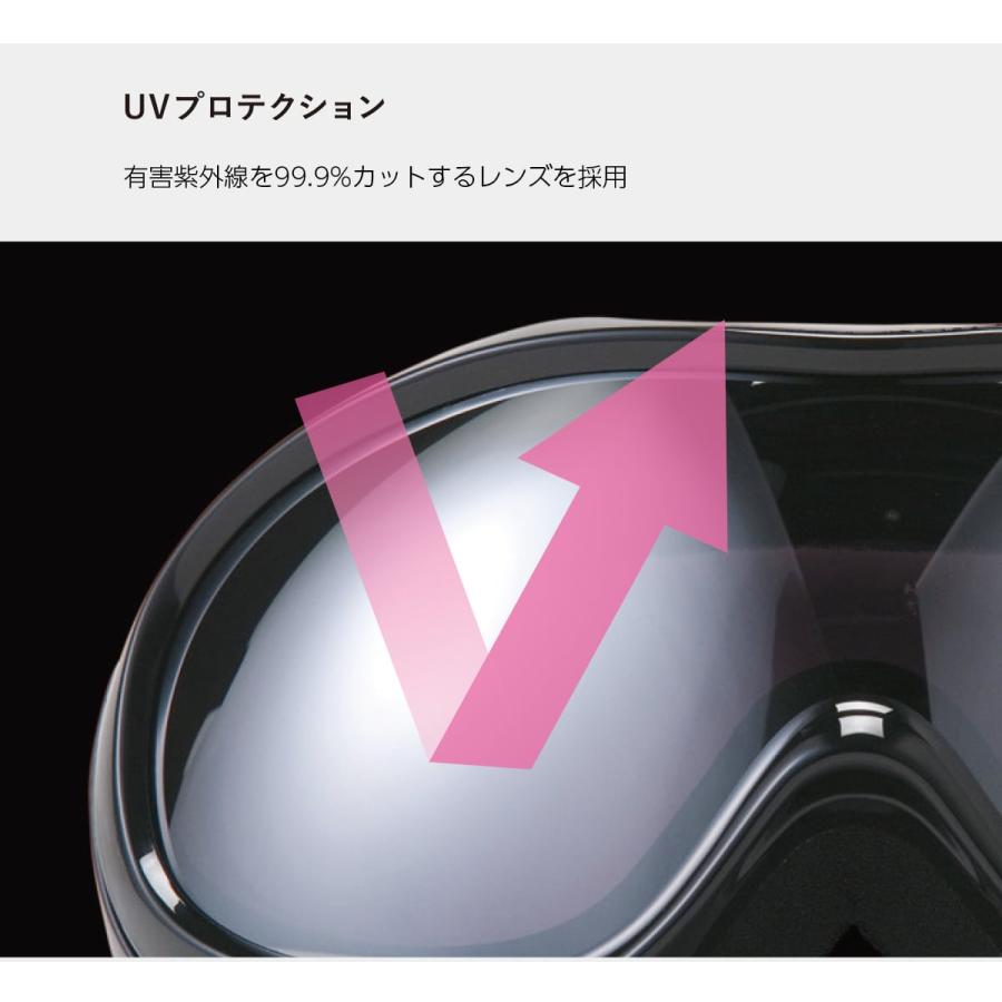 AXE（アックス） 小顔にフィット スノーゴーグル スキー スノボ AX800