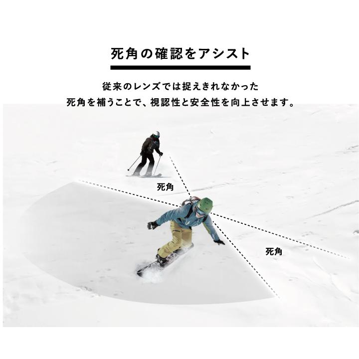 AXE アックス ゴーグル 大型メガネ対応 パノラミック・ビューレンズ AX888-WCM-GR ハイコントラストレンズ_3
