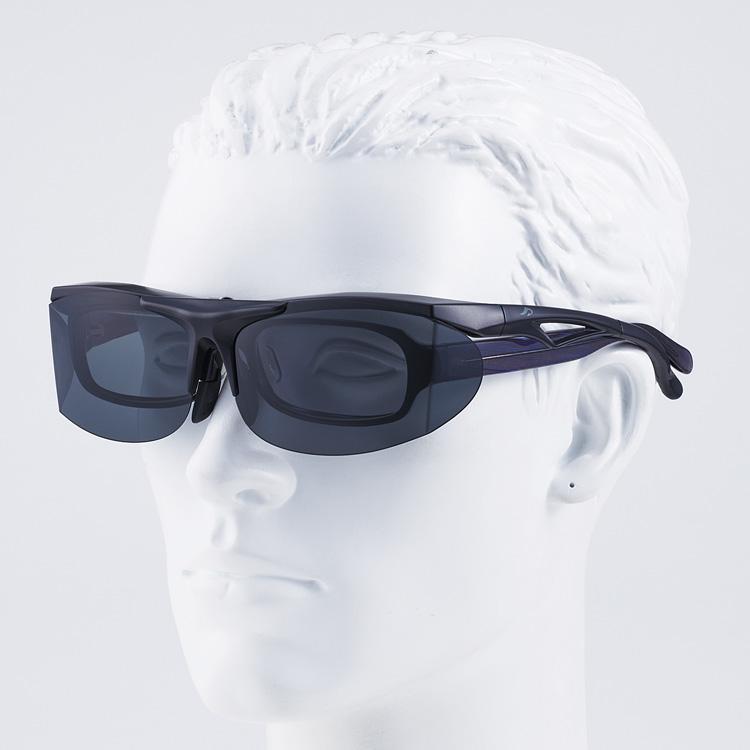 AXE（アックス） 偏光 オーバーグラス 跳ね上げ スリムサイズ FU