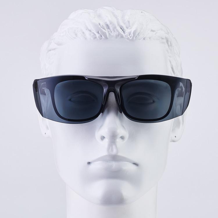 AXE（アックス） 偏光 オーバーグラス オーバーサングラス 新型 跳ね