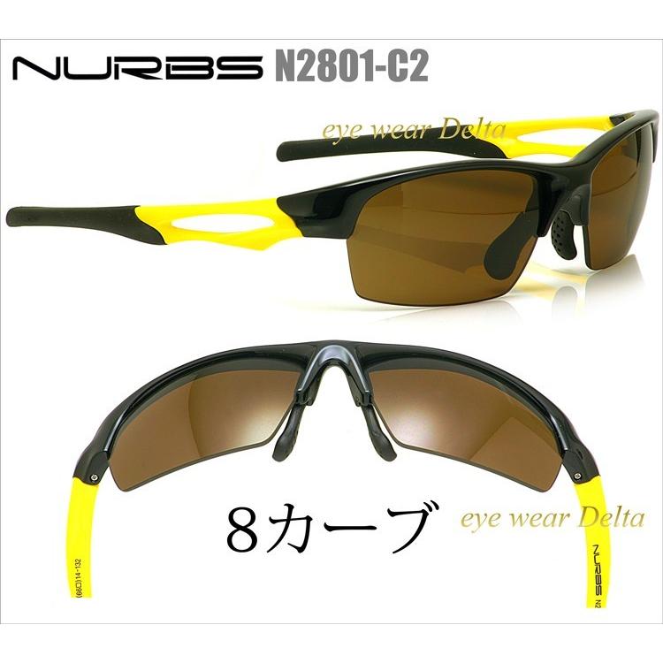 ヌーブス NURBS ハイカーブ 偏光レンズ 度付きスポーツ ヌーブス NURBS ハイカーブ 偏光レンズ 度付きスポーツ