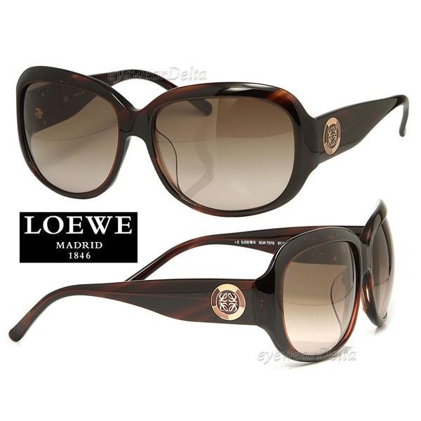 LOEWE ロエベ サングラス 2011 NEW MODEL 正規代理店品 SLW-737G-D7C｜delta