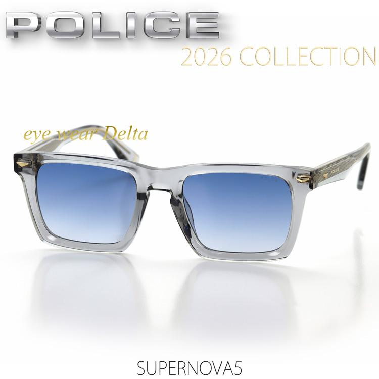 POLICE（ポリス） サングラス 2026年モデル SPLR79-04G0 SUPERNOVA5