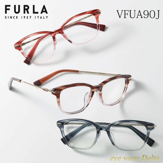 FURLA フルラ メガネ フレーム サングラス VFUA90J-090R-51 FURLA（フルラ） メガネフレーム VFUA90J 2025AWモデル 国内正規代理店