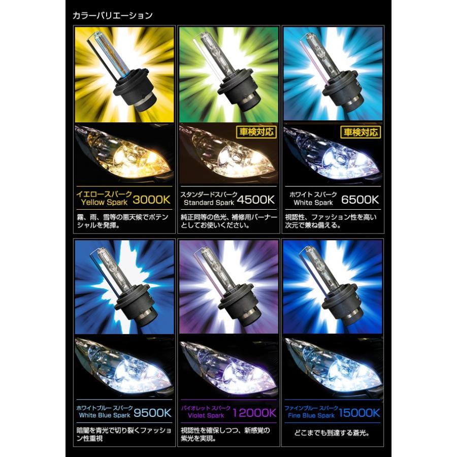 D-1218 D2Cバルブ（D2S・D2R兼用） 純正交換 HIDバーナー3000k/4500k/6500k/9500k/12000k/15000k デルタダイレクト | デルタダイレクト | 08