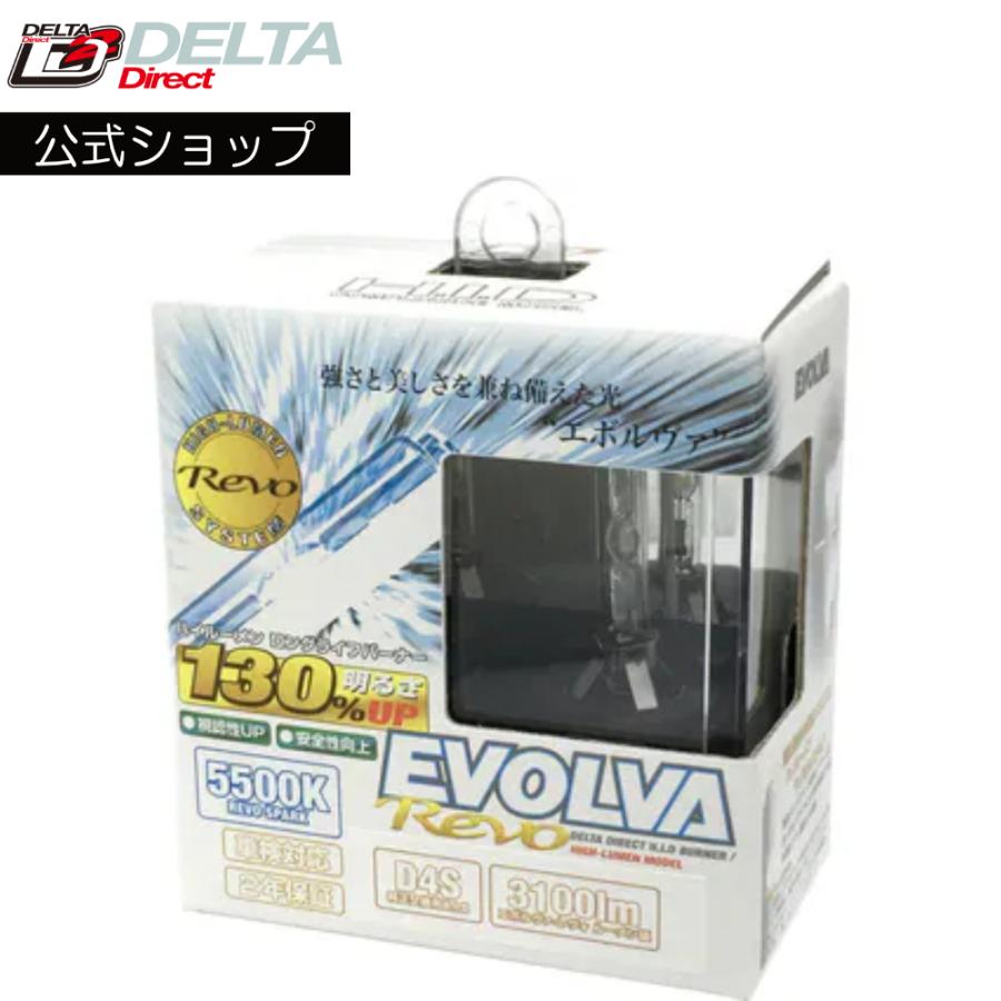 デルタダイレクト D-1447 D4Sバルブ 純正交換HIDバーナー エボルヴァ