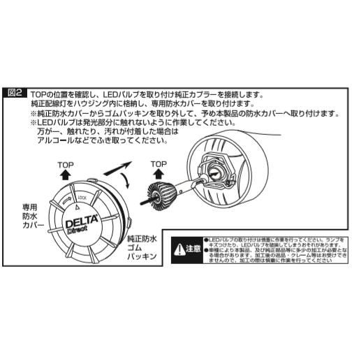 デルタダイレクト D-2004 DELTA Direct(デルタダイレクト) MOTO LED