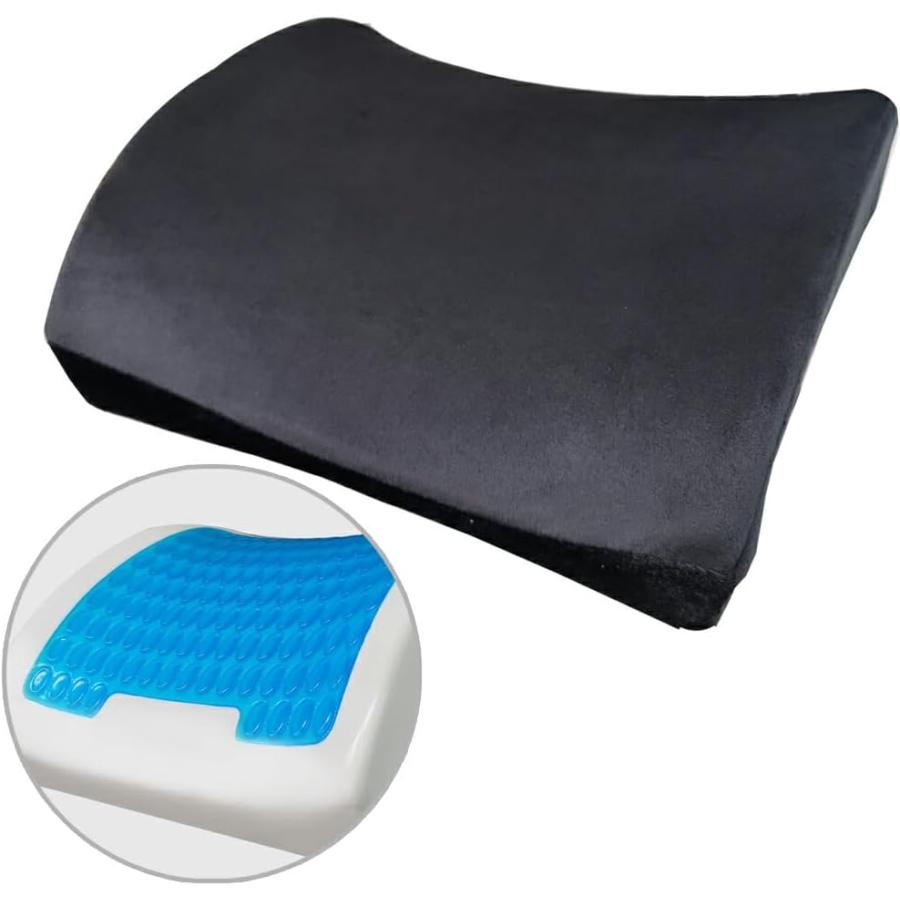 デルタダイレクト D-2262 腰楽ゲルクッション 腰用 ウレタンフォームと