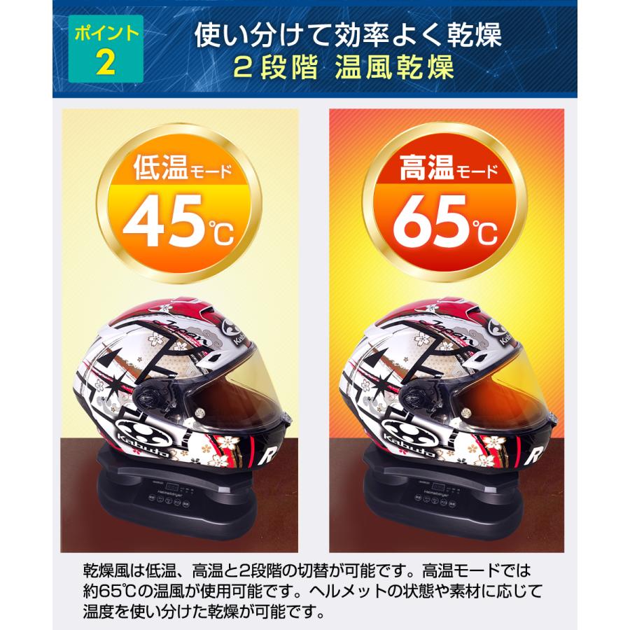 デルタダイレクト ザウバー ヘルメットドライヤー 温風乾燥 オゾン消臭