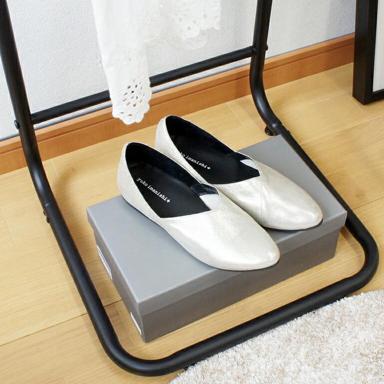 ハンガーラック スリム 幅40cm 省スペース コンパクト シンプル L型ハンガー コートハンガー スチール アイアン 一人暮らし |  | 09