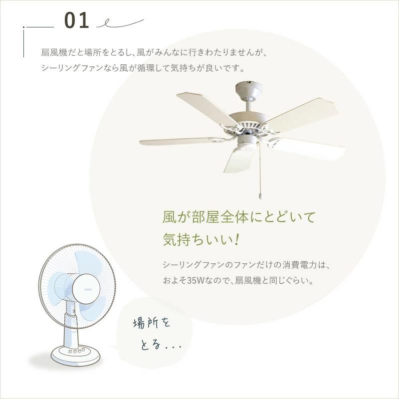 シーリングファンライト 傾斜天井可 LED対応 照明4灯 リバーシブル羽根