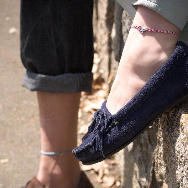 レオン 様　確認用　イニシャルプレートと誕生石のミサンガアンクレット 楽天市場】つけっぱなし ok選べる誕生石アンクレット ペア販売