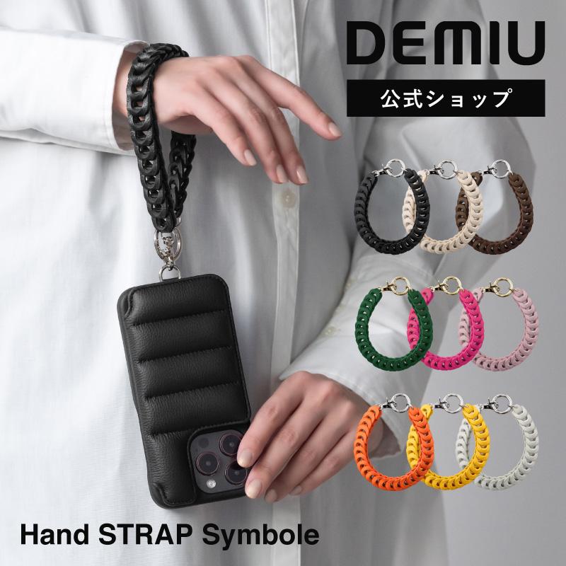 iPhoneアクセサリー DEMIU DEMIU（デミュウ） 【公式ショップ】DEMIU Hand STRAP Symbole ハンド