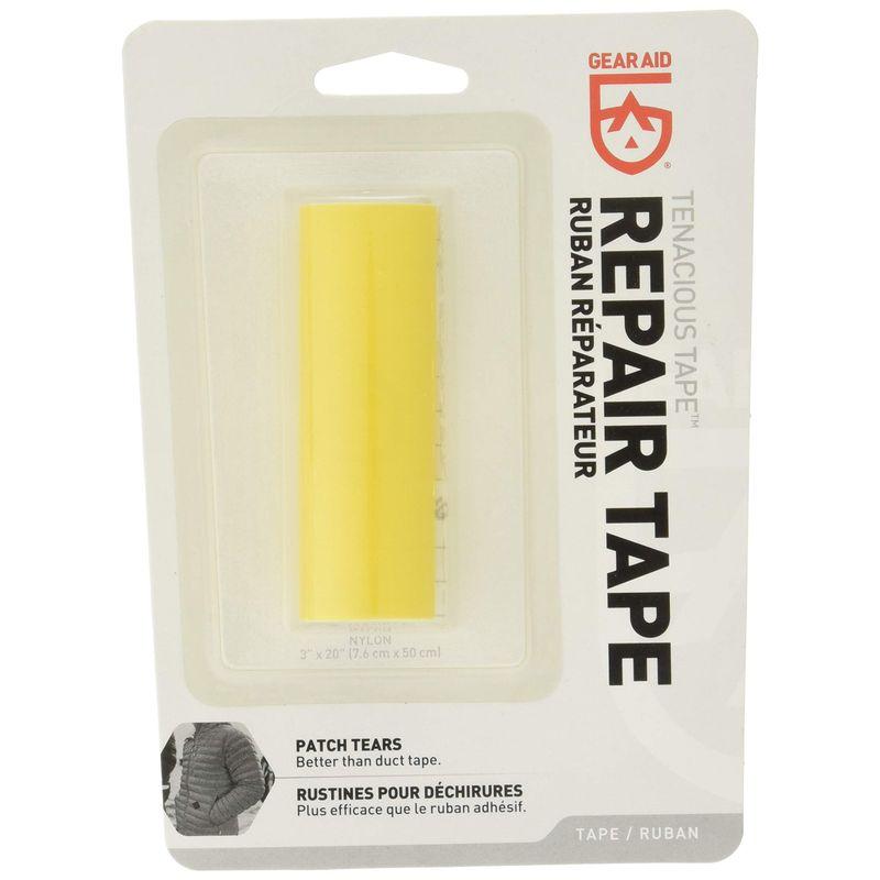 GEAR AID(ギア エイド) アウトドア 補修剤 テネシアステープ リペアテープ イエロー 13004 20231210175347