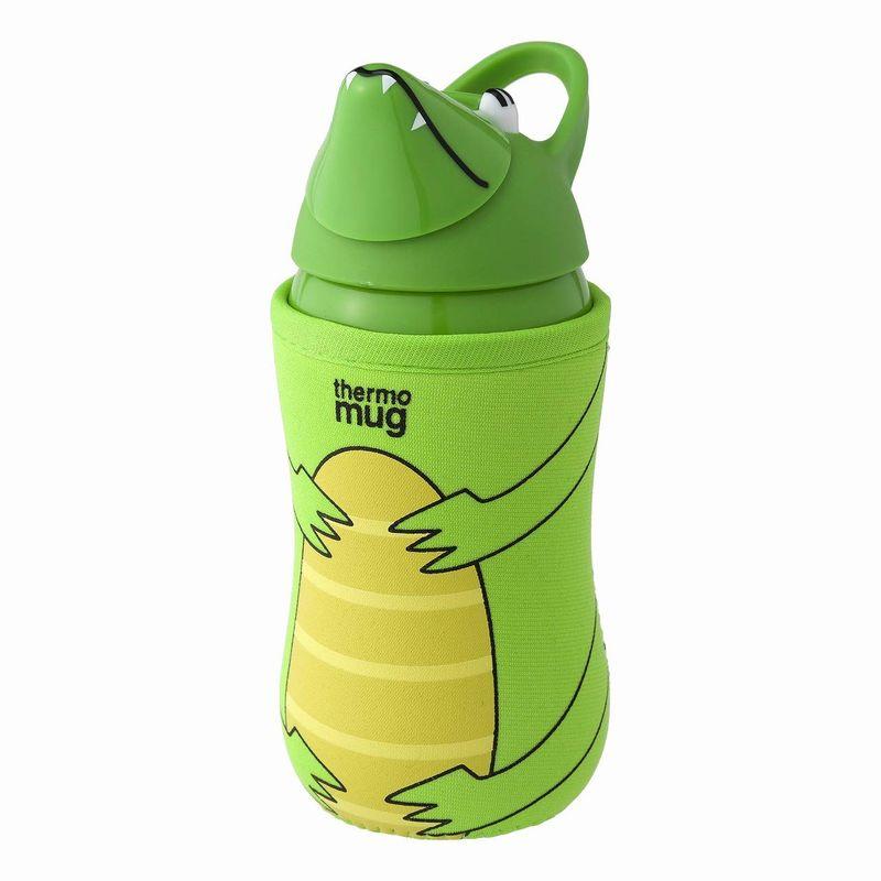 THERMO MUG (サーモマグ) クール・スポーツボトル グリーン 380ml Animal Bottle(アニマルボトル) AM18