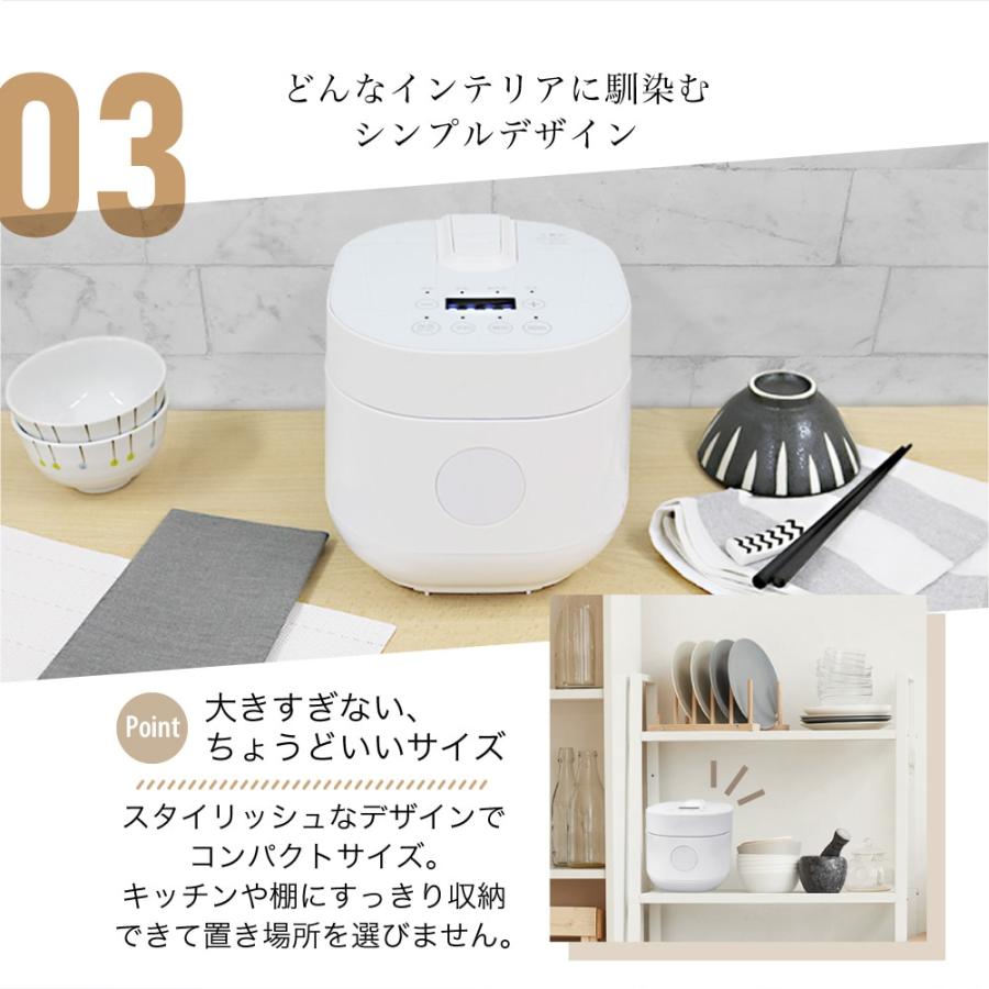 MAXZEN 炊飯器 一人暮らし 1人暮らし 無洗米 2合 新生活 MAXZEN 炊飯器 一人暮らし 1人暮らし 無洗米 2合 新生活