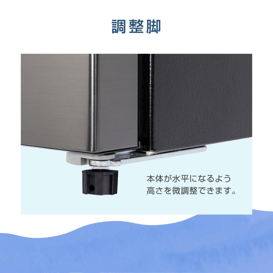 MAXZEN（マクスゼン） 冷凍庫 家庭用 小型 60L (64L) 右開き