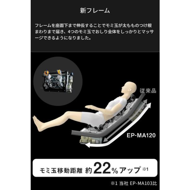 リアルプロ EP-MA120-K マッサージチェア 高級 panasonic パナソニック