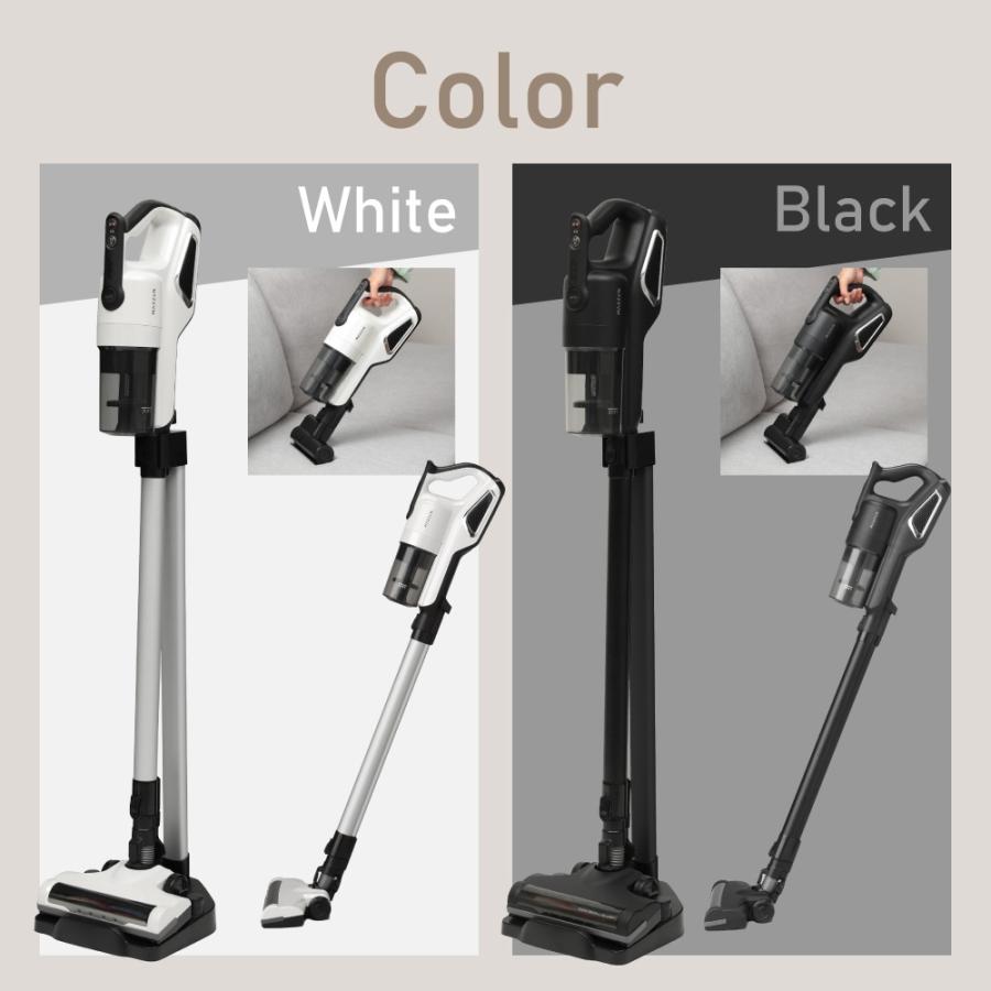 MAXZEN 2WAYコードレススティッククリーナー 大容量バッテリー 自走式