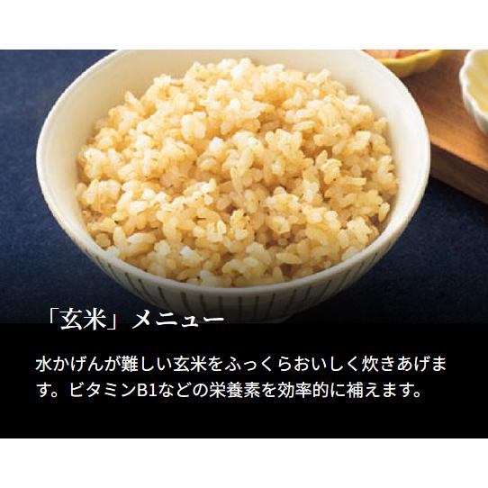 炊飯器 圧力IHジャー炊飯器 5.5合炊き 炊きたて ご泡火炊き 【炭水化物】 JPI-X100-KX フォグブラック