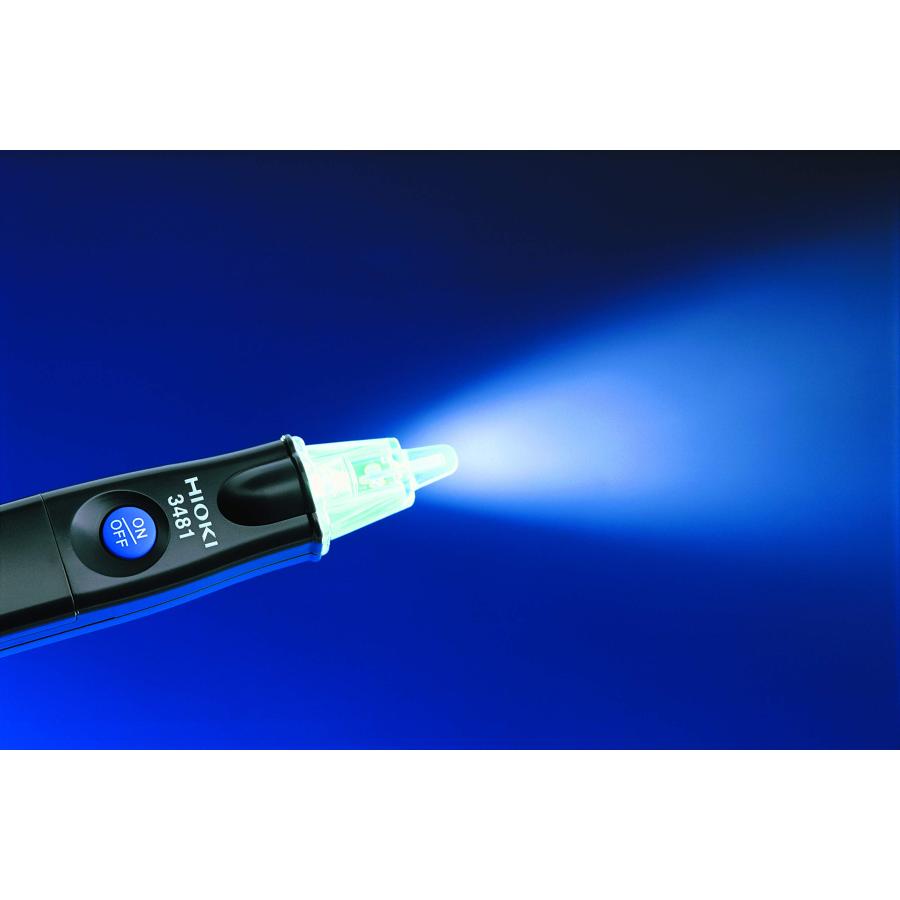 HIOKI 日置電機 3481 検電器 2個セット AC40〜600V ライト付 (メール便
