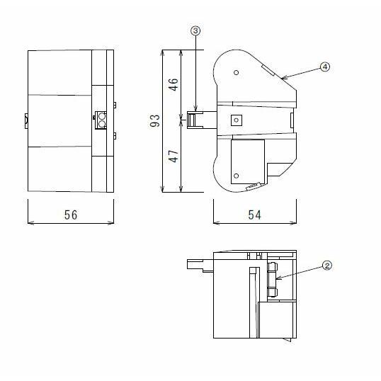 電池屋 3HR-CY-BEB(3HR-CY-BE) 相当品(同等品) 年度シール付き 誘導灯