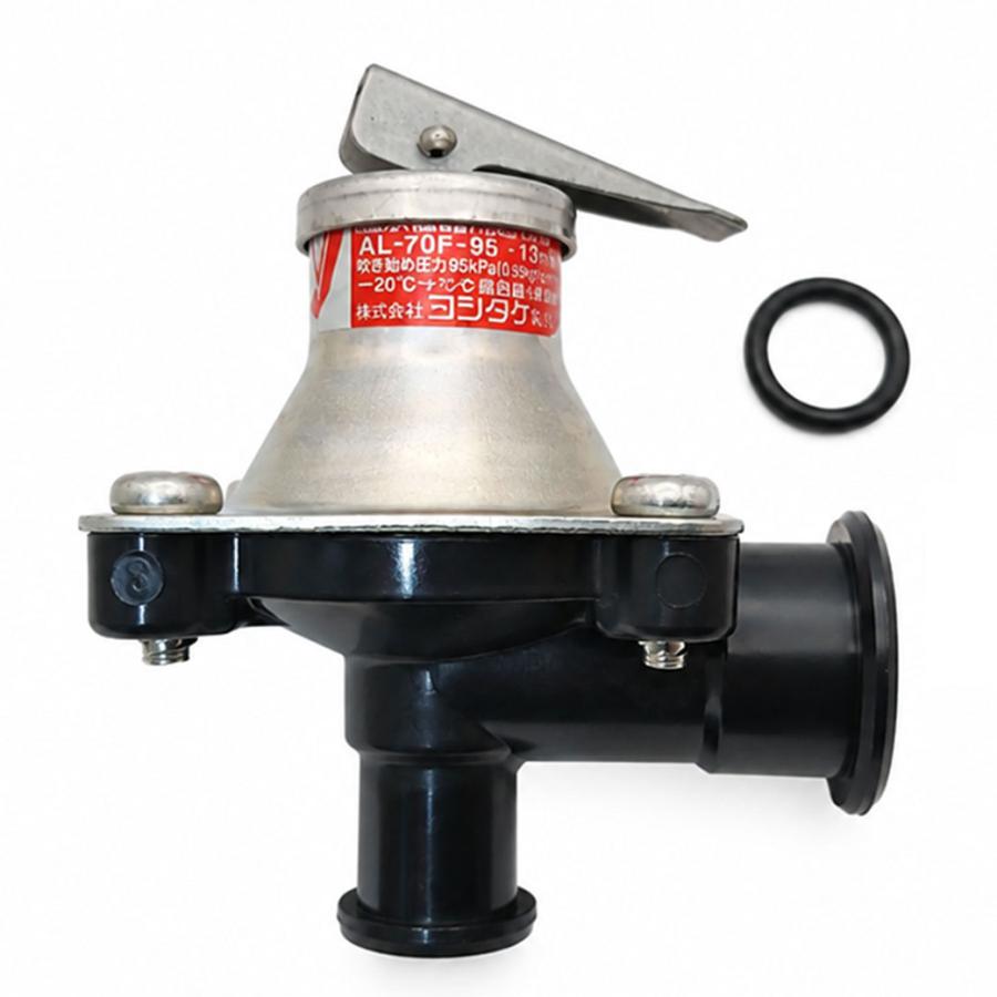 長府製作所 製 石油給湯器 内蔵型逃し弁 安全弁 (クイック式) WSV