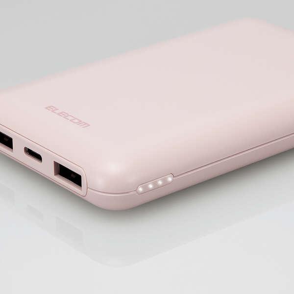 ELECOM（エレコム） DE-C44-10000PN モバイルバッテリー iphone 大容量