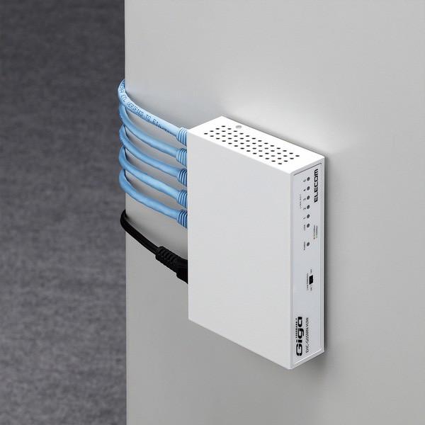 ELECOM（エレコム） EHC-G05MN2-HJW 1000BASE-T対応 スイッチングハブ