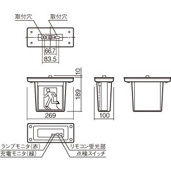 Panasonic（パナソニック） FW11317CLE1 (FA11317LE1 後継品) 天井直付