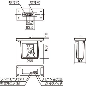 Panasonic FW11327CLE1 (FW11327LE1 後継品) 天井直付型 パナソニック 