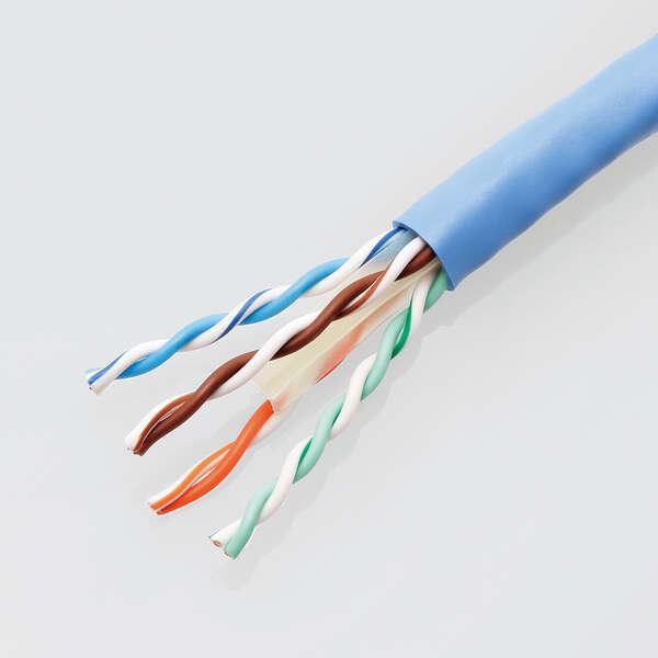 6個セット エレコム ELECOM LANケーブル カテゴリー6準拠 40m ELECOM（エレコム） LANケーブル 宅内LAN CAT6A CAT6A対応 長尺