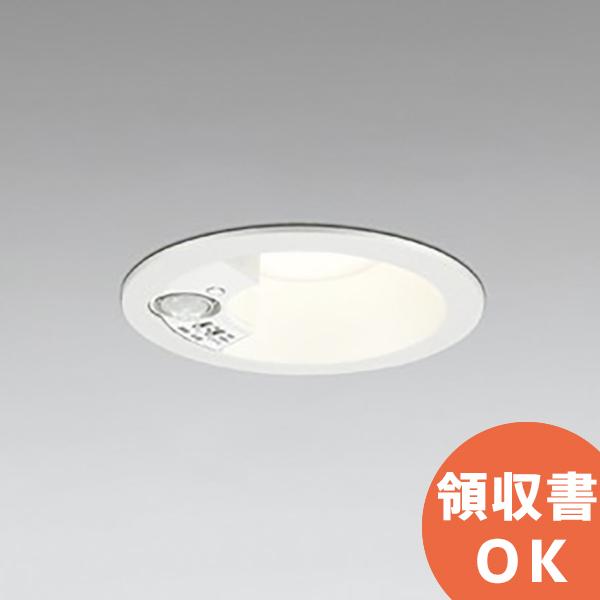 OD261850 オーデリック 電球色 軒下用LEDダウンライト 人感センサ付 モード型 白熱灯60W相当 φ100｜SALE｜