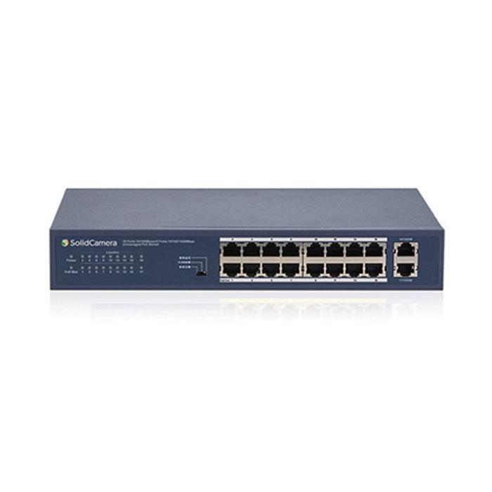 PH-1601 16ポート PoE HUB（16ポート PoE給電ハブ） : 商材館 Yahoo!店