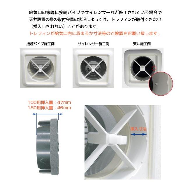 ユニックス TF100A-KRP 静電フィルター(花粉・DEP対策) トレフィン 