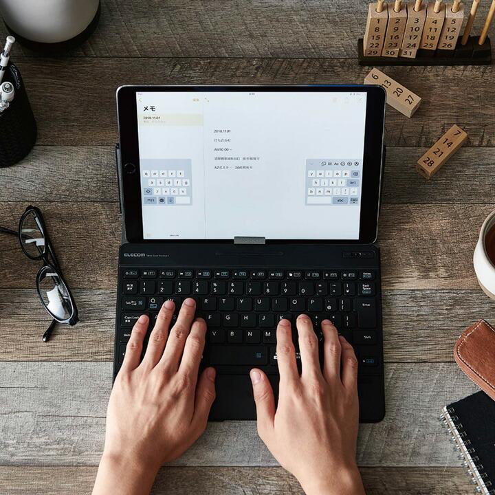 ELECOM（エレコム） iPad ケース キーボード付 第10世代 iPad 第9世代