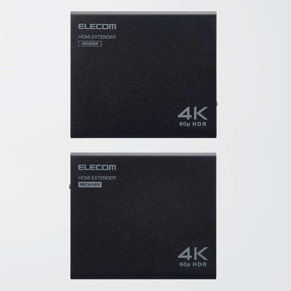 ELECOM（エレコム） HDMIエクステンダー PoE対応 4K ELECOM VEX