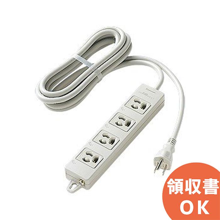 Panasonic（パナソニック） WCH2434H OAタップ ( 接地15A 抜け止め形 