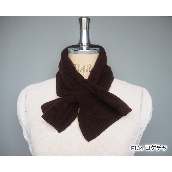 カシミヤ100% 差し込みマフラー ミニ ショート 短い 薄手 カシミヤ100% 差し込みマフラー ミニ ショート 短い 薄手
