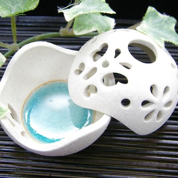 お香立て 陶器 ボール型 おしゃれ お香たて香炉 ボウル かわいい