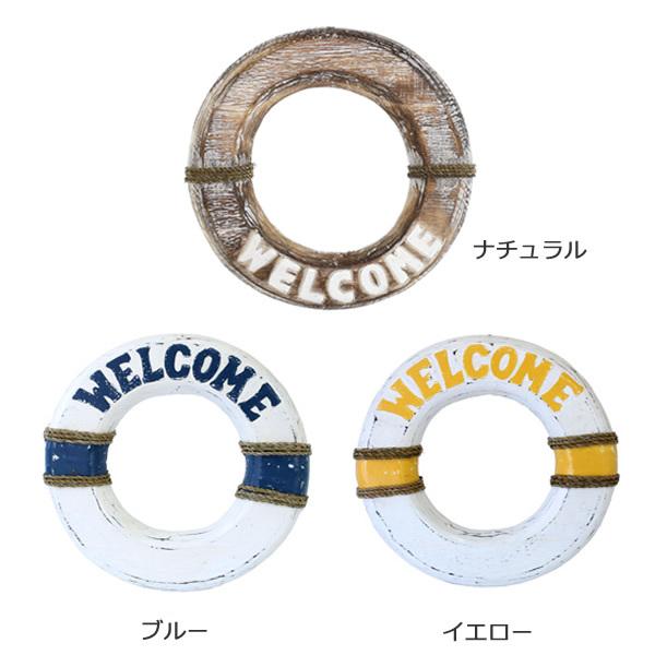 アンティークの浮き輪 マリン オブジェ ディスプレイ