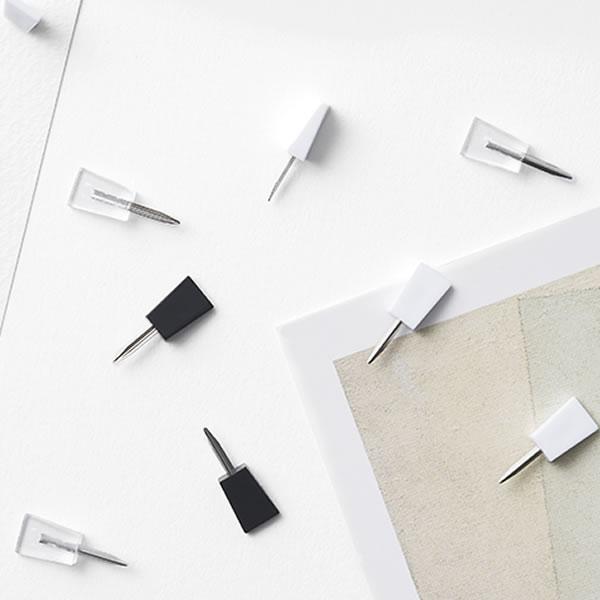 d 画鋲 押しピン ニンジャピン ミニ 12ケ入り 2個セット 跡が