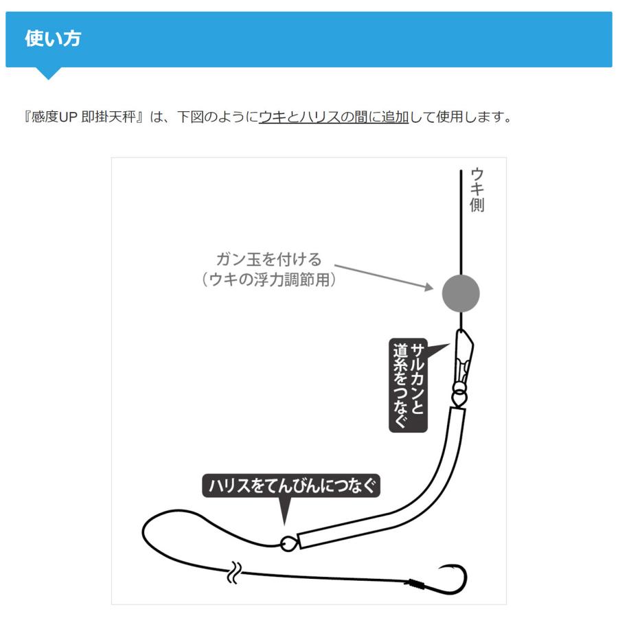 HAPPY ANGLER 海上釣堀 浮き釣り用 感度UP 即掛天秤 : ポタリング