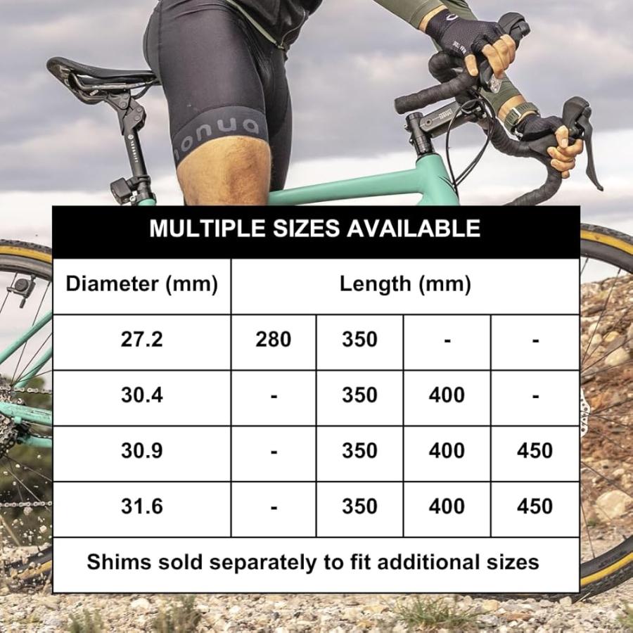 REDSHIFT ShockStop 自転車用サスペンションシートポスト 衝撃吸収