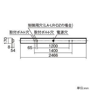 パナソニック 10台セット 一体型LEDベースライト 110形 埋込型 下面開放型 W150 一般 10000lm FLR110形×2灯 節電 昼白色 XLX800PENCLE2_setの画像