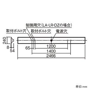 パナソニック 10台セット 一体型LEDベースライト 110形 埋込型 下面開放型 W220 一般 10000lm FLR110形×2灯 節電 昼白色 XLX800UENCLE2_setの画像