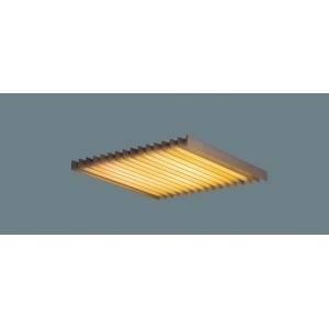 パナソニック 10台セット 一体型LEDベースライト 天井埋込型 LED(電球色) 和紙柄パネル(木製ルーバ)タイプ スクエアタイプ パネル付型 XL574WBTKLA9_set