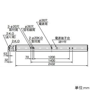 三菱 10台セット LEDライトユニット形ベースライト Myシリーズ 110形 直付・逆富士形 W150 固定出力 FHF86形×2灯 定格出力 昼白色 MY-V914330/N2AHTN_setの画像